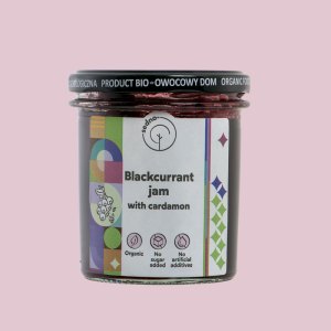 Blackcurrant jam with cardamon 290g