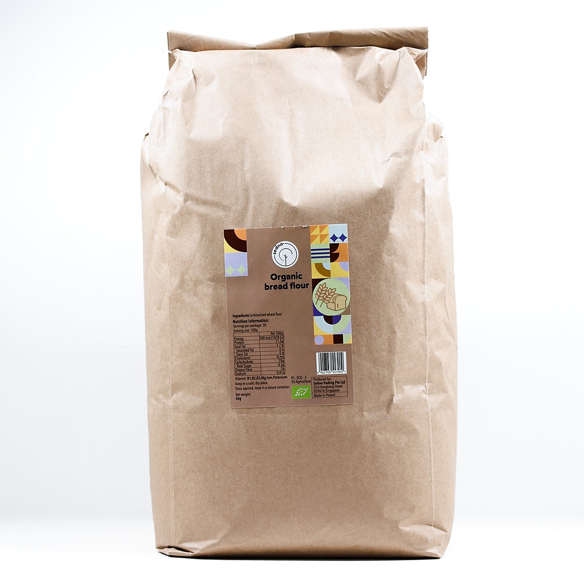 Organic Bread Flour 5 kg